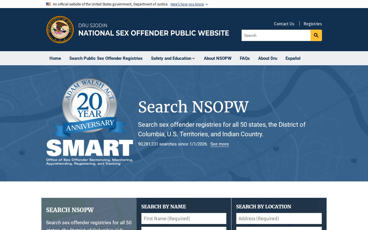 National sex offender search for Morrow County safety checks